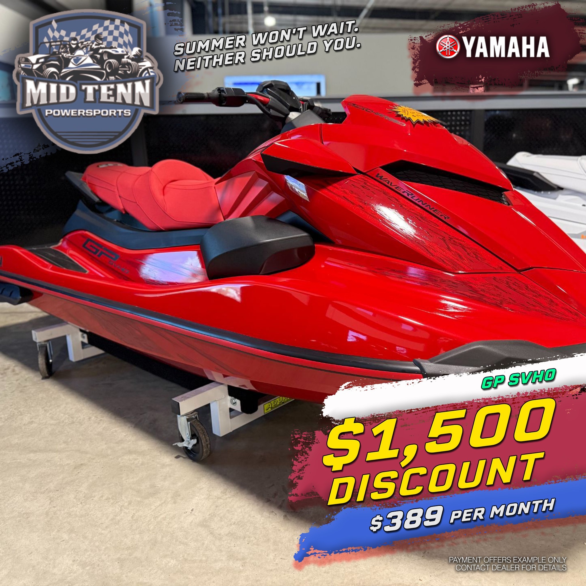 Red Waverunner Gp For Sale - Yamaha Personal Watercraft - PWC Trader