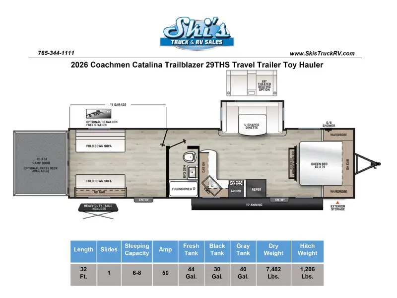 2026 Coachmen Catalina Trailblazer 29THS