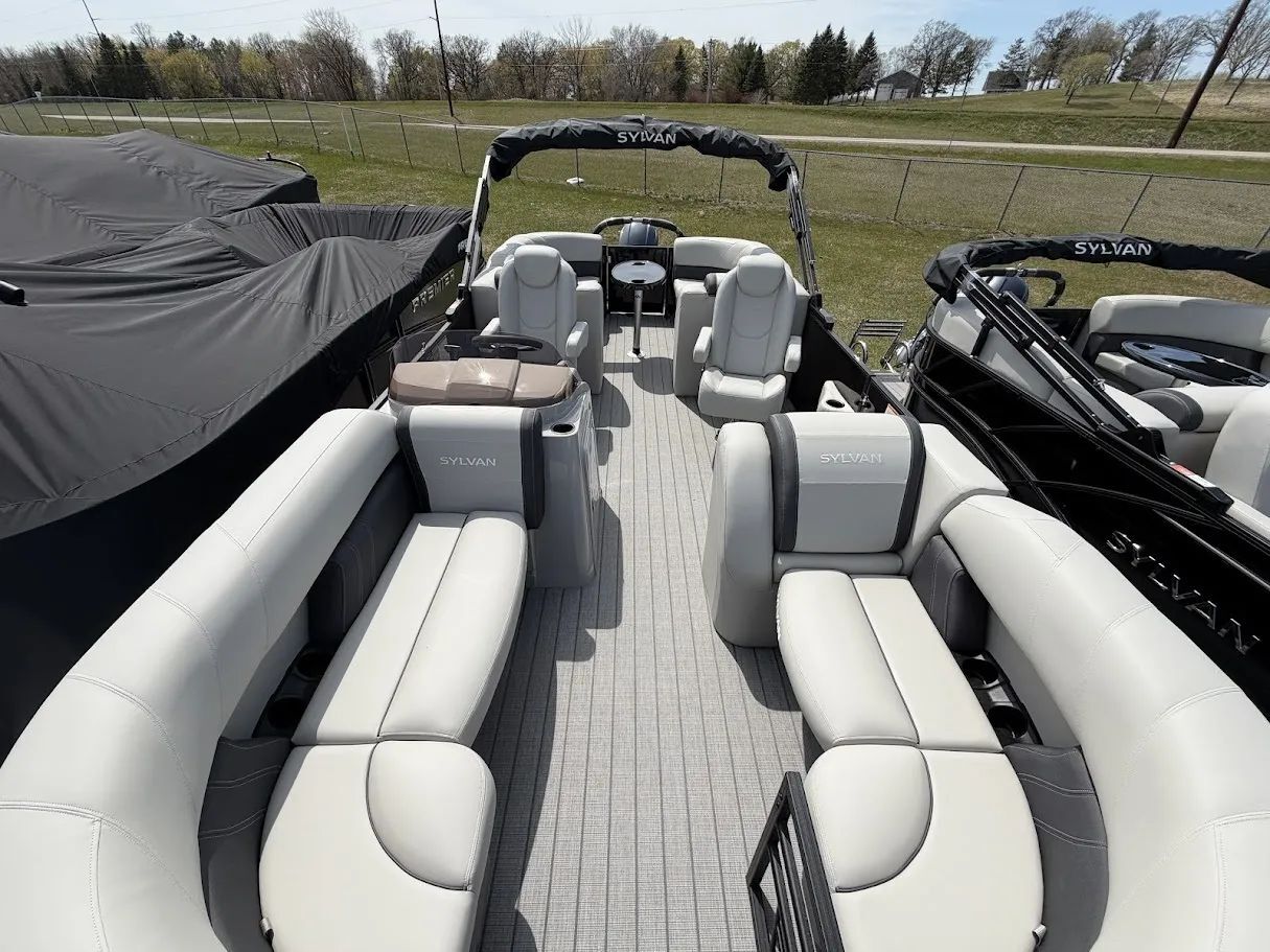 2026 Sylvan MIRAGE 822 LZ 115HP BUNK TRAILER 8524 in detroit lakes MN