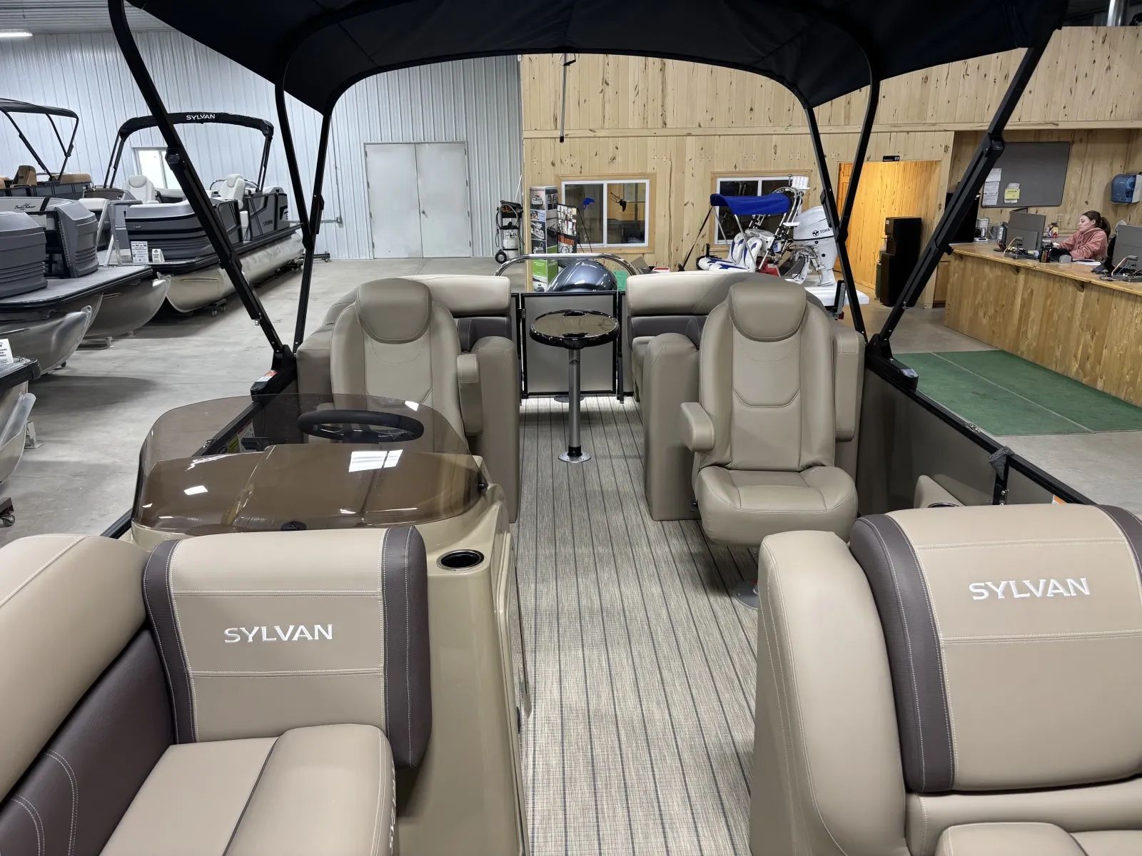 2026 Sylvan MIRAGE 822 LZ 115HP BUNK TRAILER 8524 in detroit lakes MN