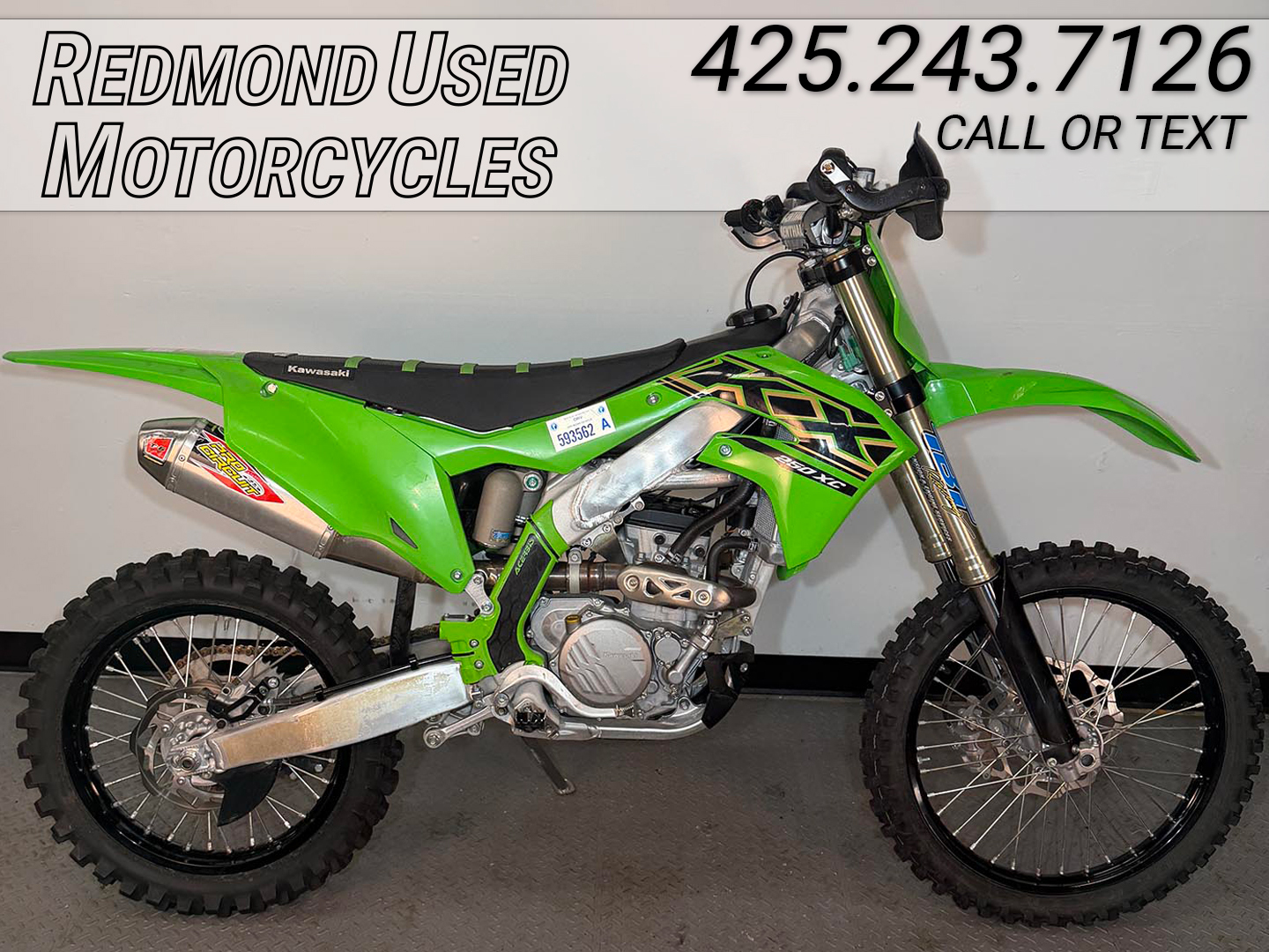 2021 Kawasaki KX 250 XC 250 in Bellevue, WA