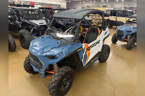 2024 Polaris RZR Trail Ultimate - Storm Blue / White Lightning. in grand junction CO
