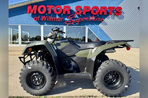 2025 Suzuki Kingquad 400 Axi ASI LIMITED EDITION in willmar MN