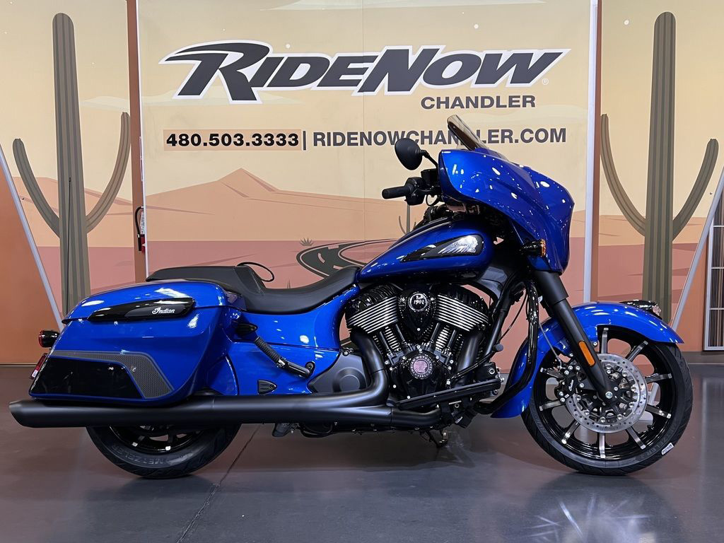 2026 Indian Chieftain Dark Horse W/Powerband Audio Deep Blue DARK HORSE in Chandler, AZ