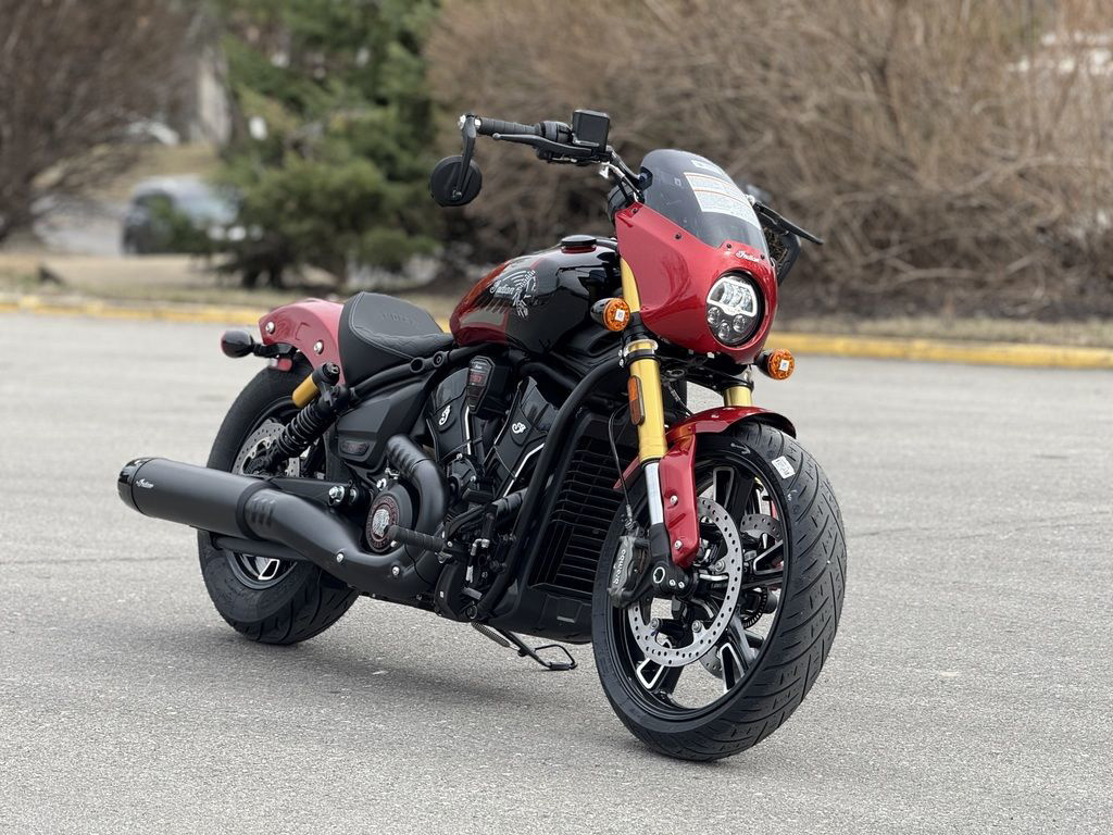 2026 Indian 101 Scout Sunset Red Metallic BASE in Olathe, KS