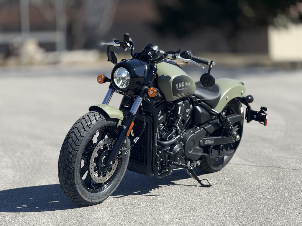 2026 Indian Scout Bobber Limited +Tech Moss Green Smoke LIMITED + TECH in Olathe, KS