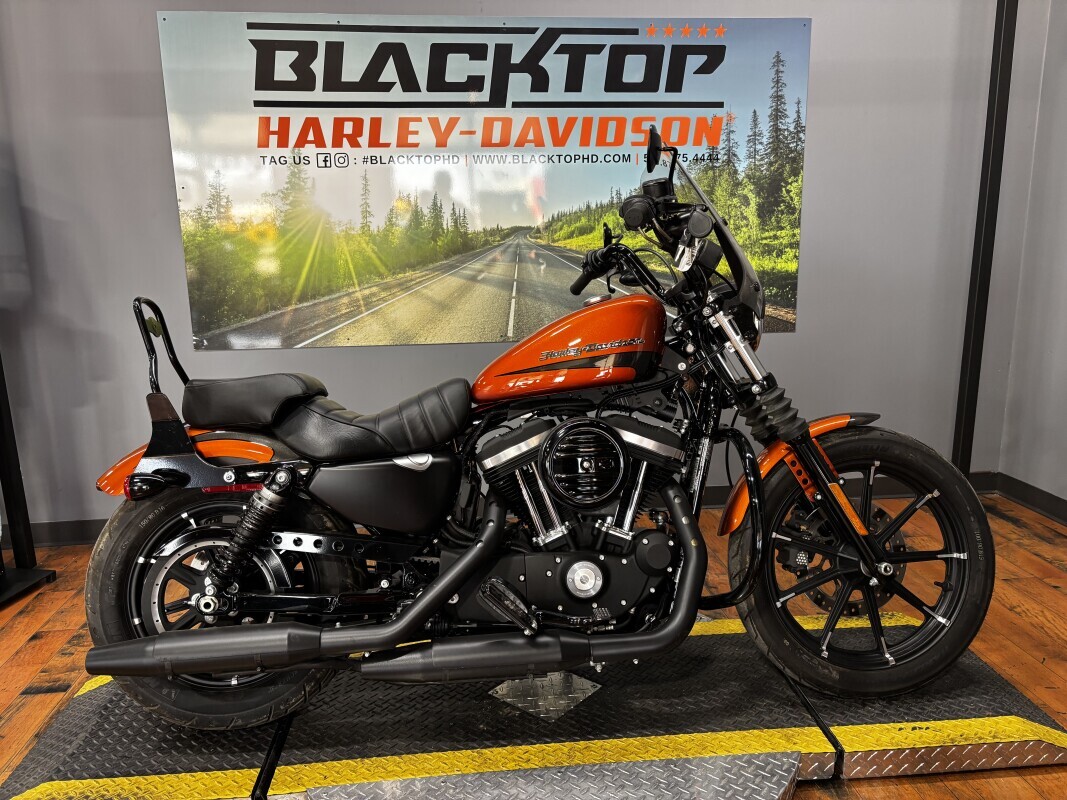 Orange Harley-Davidson Sportster 883 Motorcycles For Sale - Cycle