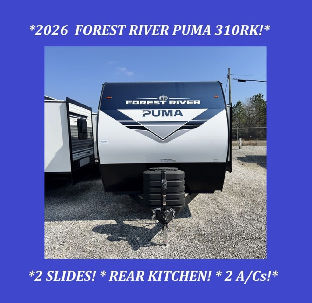 2026 Forest River Puma 310RK/Rent to Own/No Credit Check in saucier MS