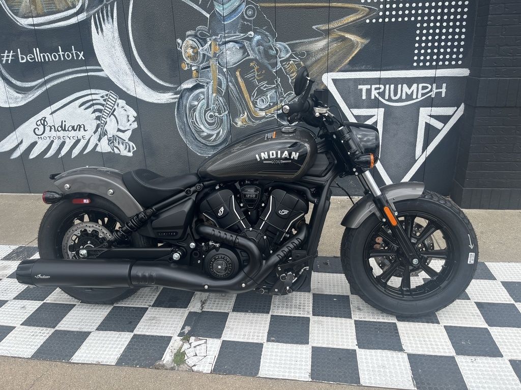 2026 Indian Motorcycle® Scout® Bobber Limited +Tech Heavy Metal Smoke BASE in Temple, TX