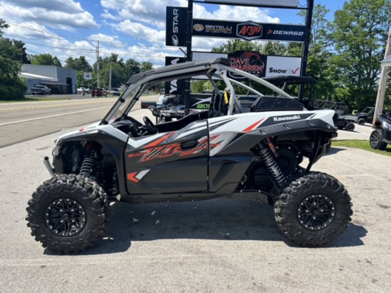 A photo of this 2023 Kawasaki TERYX