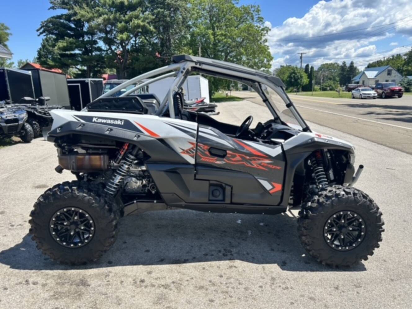 A photo of this 2023 Kawasaki TERYX