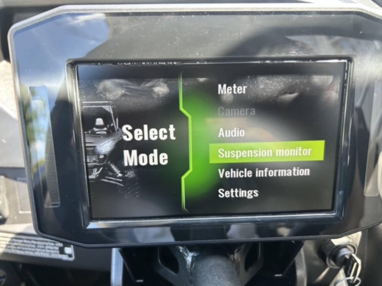 A photo of this 2023 Kawasaki TERYX