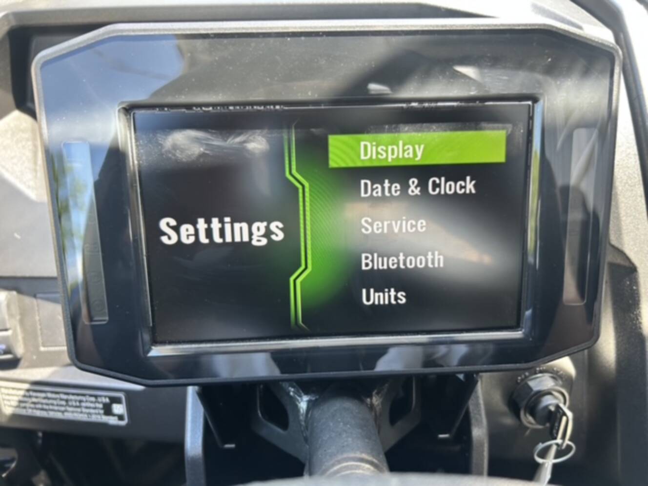 A photo of this 2023 Kawasaki TERYX