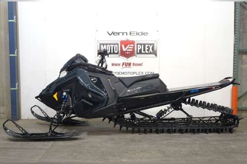 2026 PolarisĀ® Patriot Boost PRO RMK 165 Gloss Black / Blue Dusk 155 in sioux falls SD