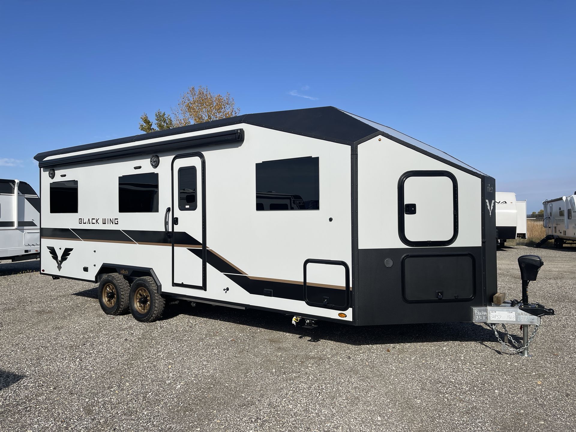 2026 Intech BLACK WING 830-X Travel Trailer Toy Hauler RV
