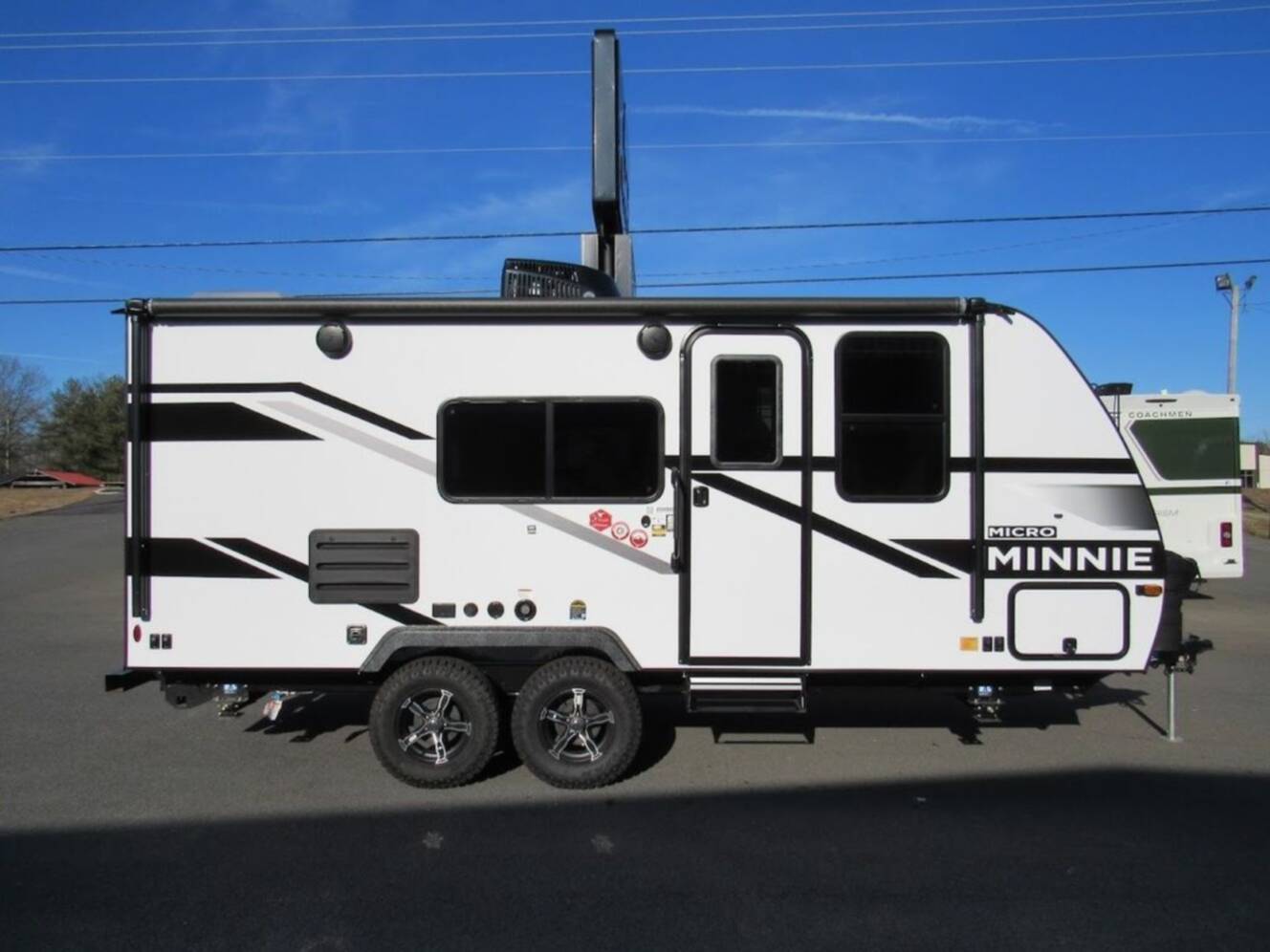 A photo of this 2025 Winnebago Micro Minnie 2108DS