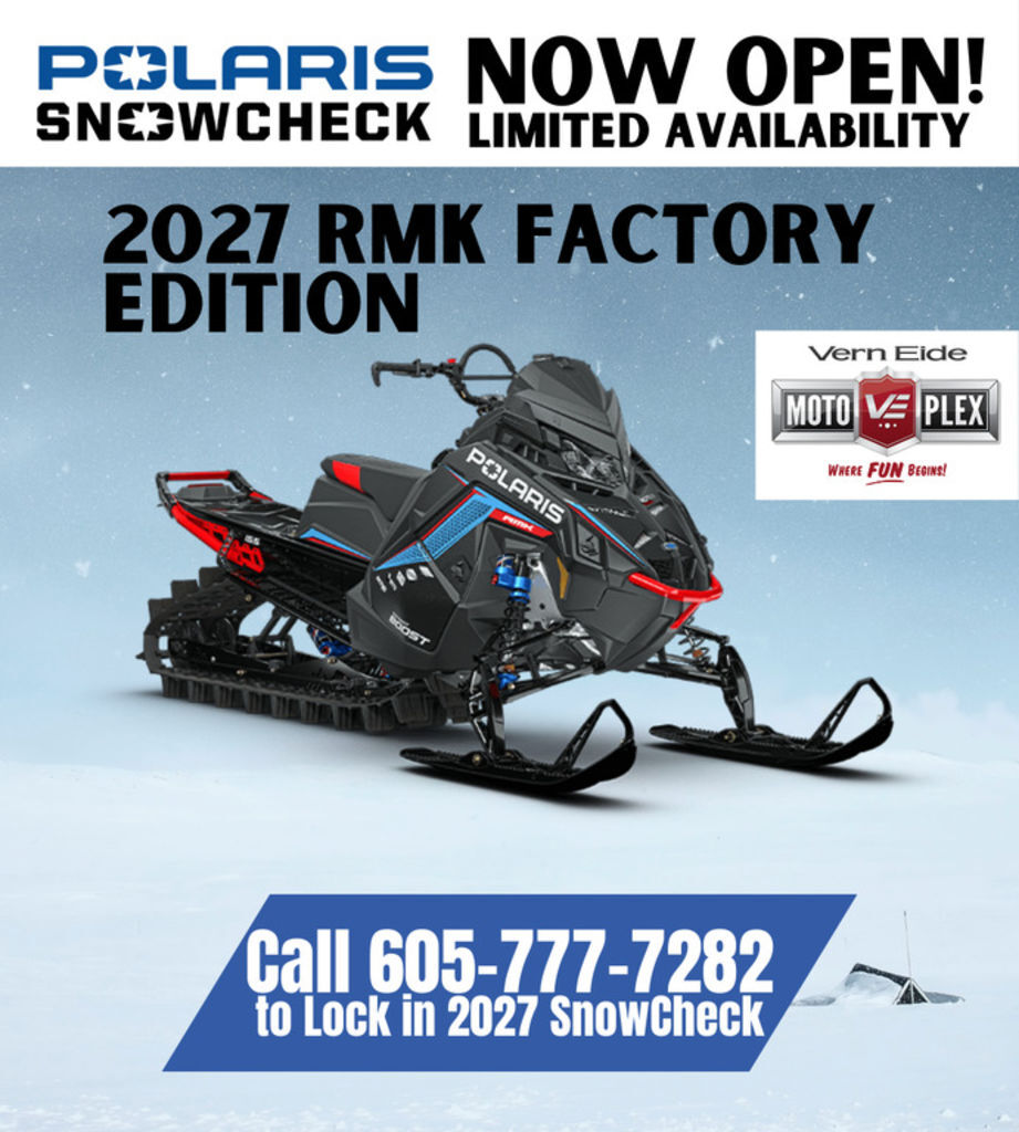 2027 Polaris® RMK Factory Edition Snow Check 850 163 in sioux falls SD