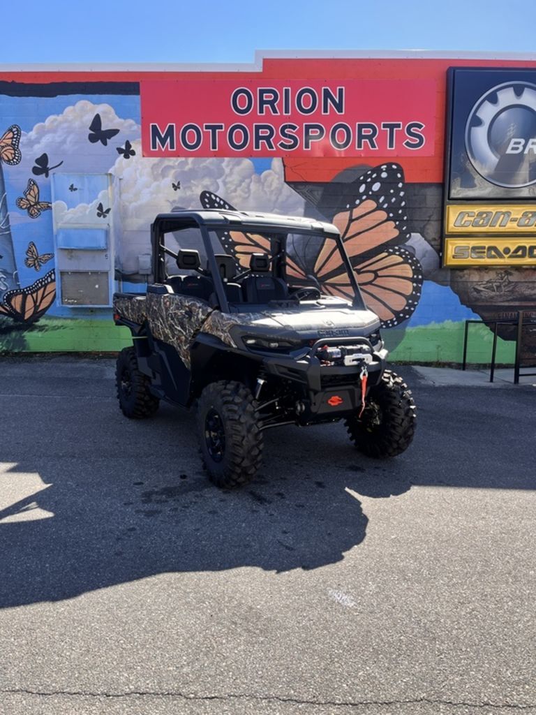 2026 Can-Am Defender X mr HD11 with half-doors Dark Wildland Camo X MR WITH HALF DOORS HD11 in tallahassee FL