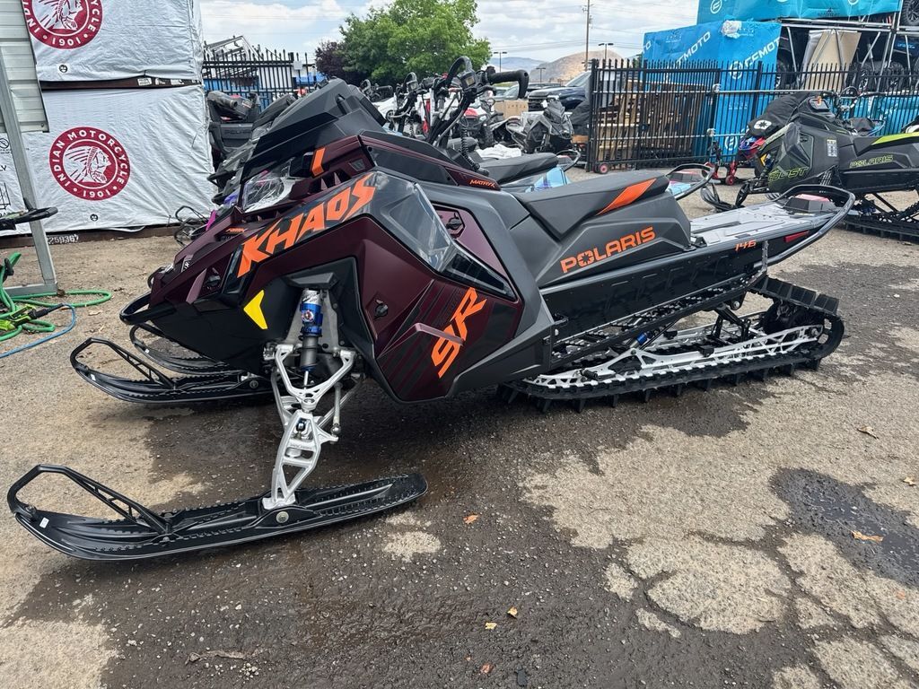 2025 Polaris® 9R RMK KHAOS 146 Premium Matte Dark Cherry in reno NV