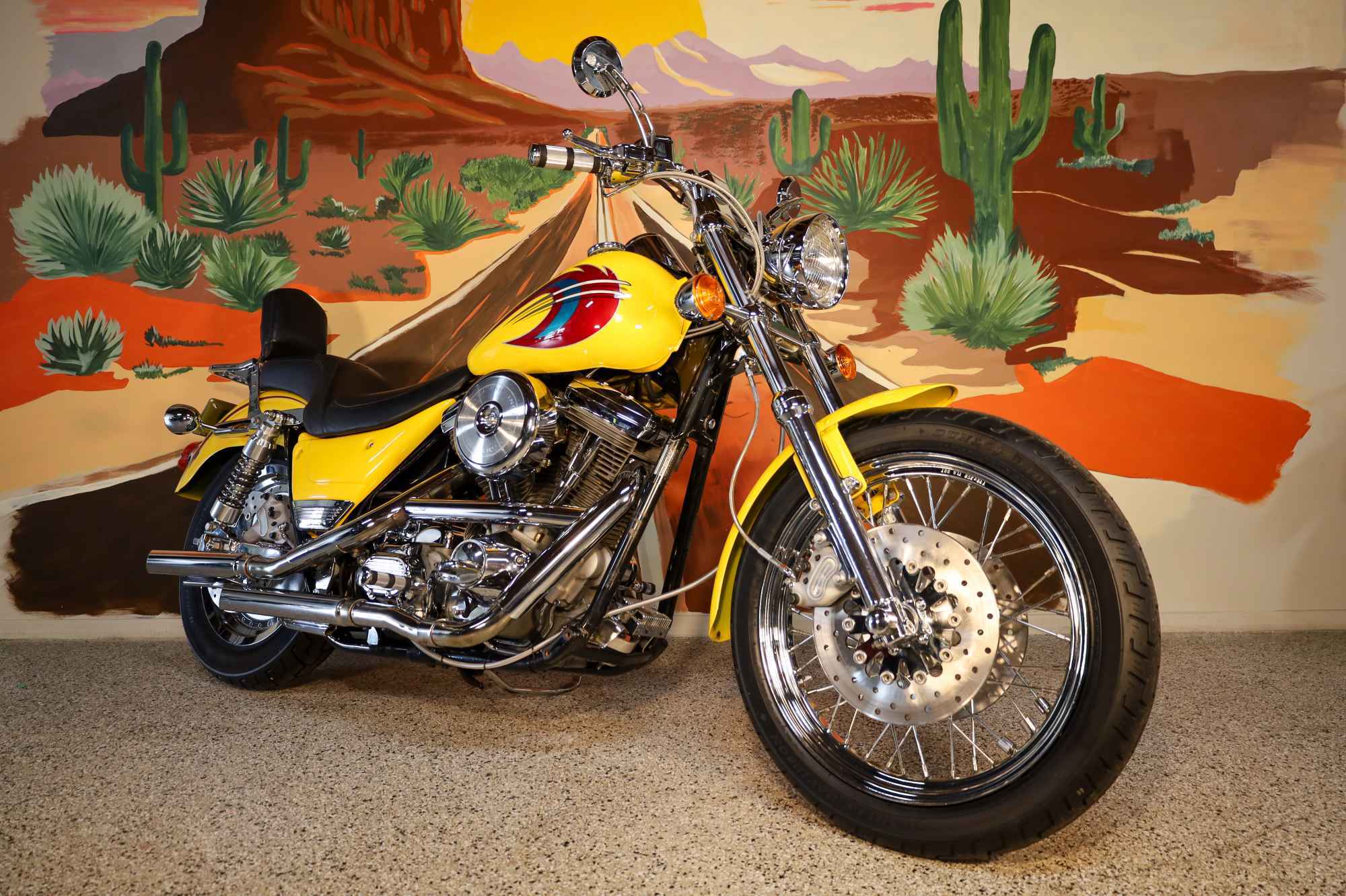 chopper harley davidson fxr usata