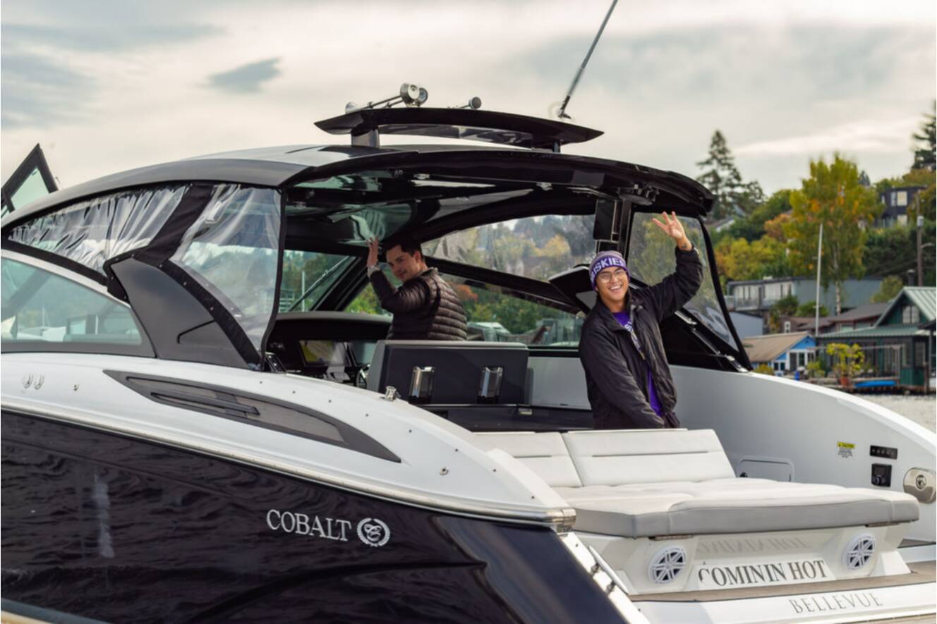 A photo of this 2019 Cobalt Boats A36