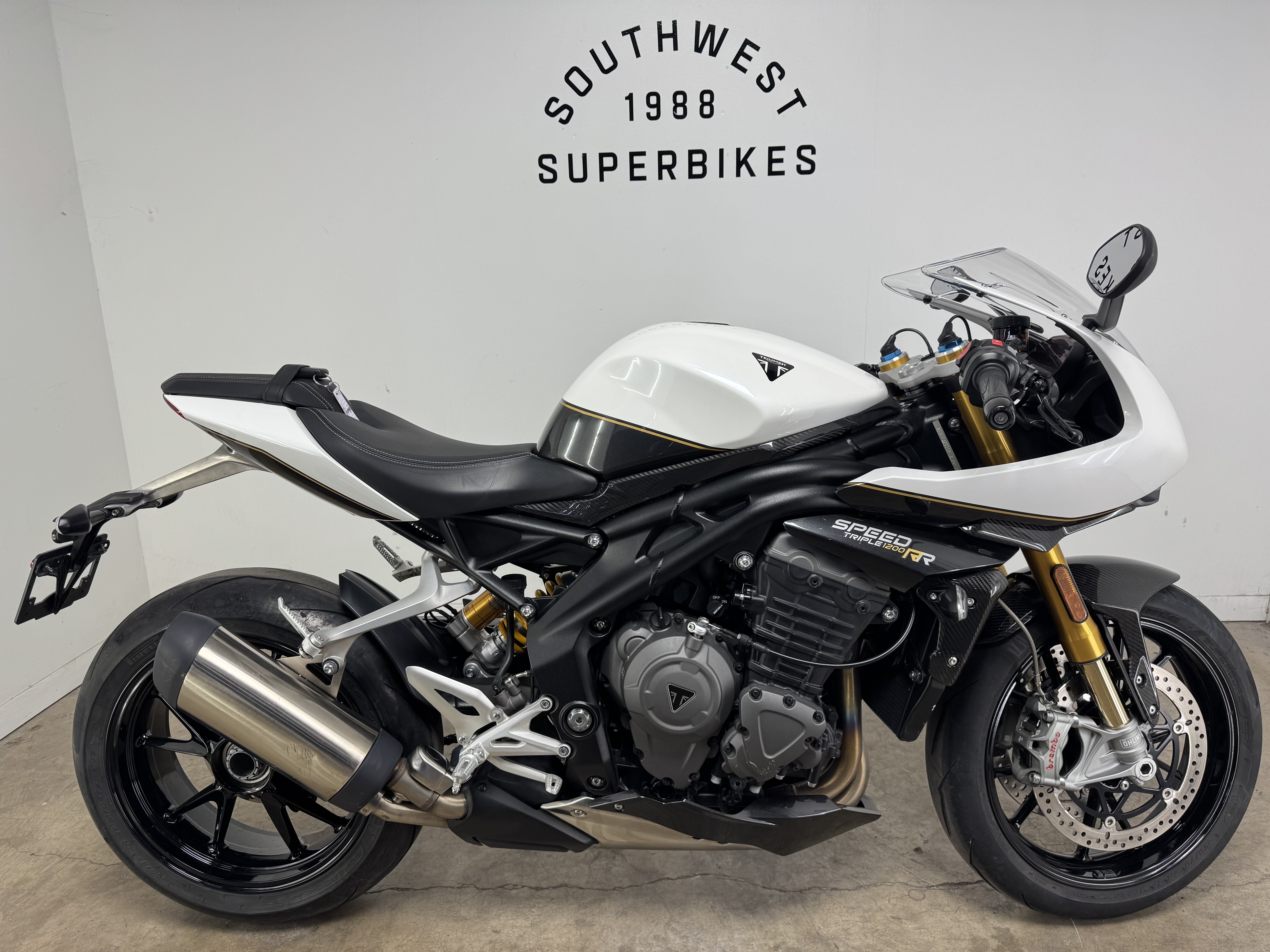 White Triumph Speed Triple 1200 Rr Motorcycles For Sale - Cycle Trader