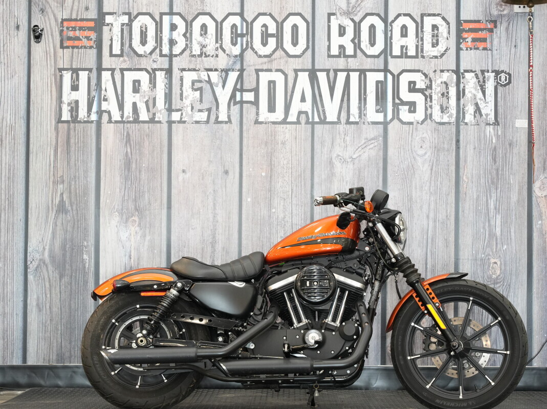 Orange Harley-Davidson Sportster 883 Motorcycles For Sale - Cycle