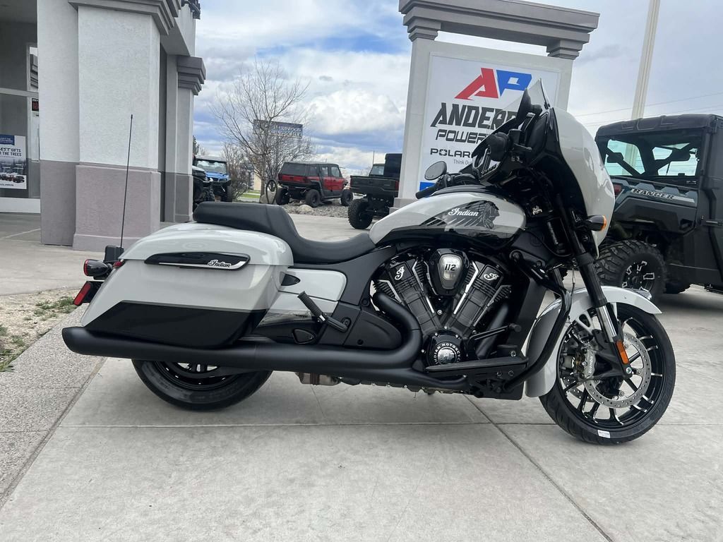 2026 Indian Motorcycle® Chieftain® PowerPlus Dark Horse® 112 Chalk with Black DARK HORSE in Reno, NV