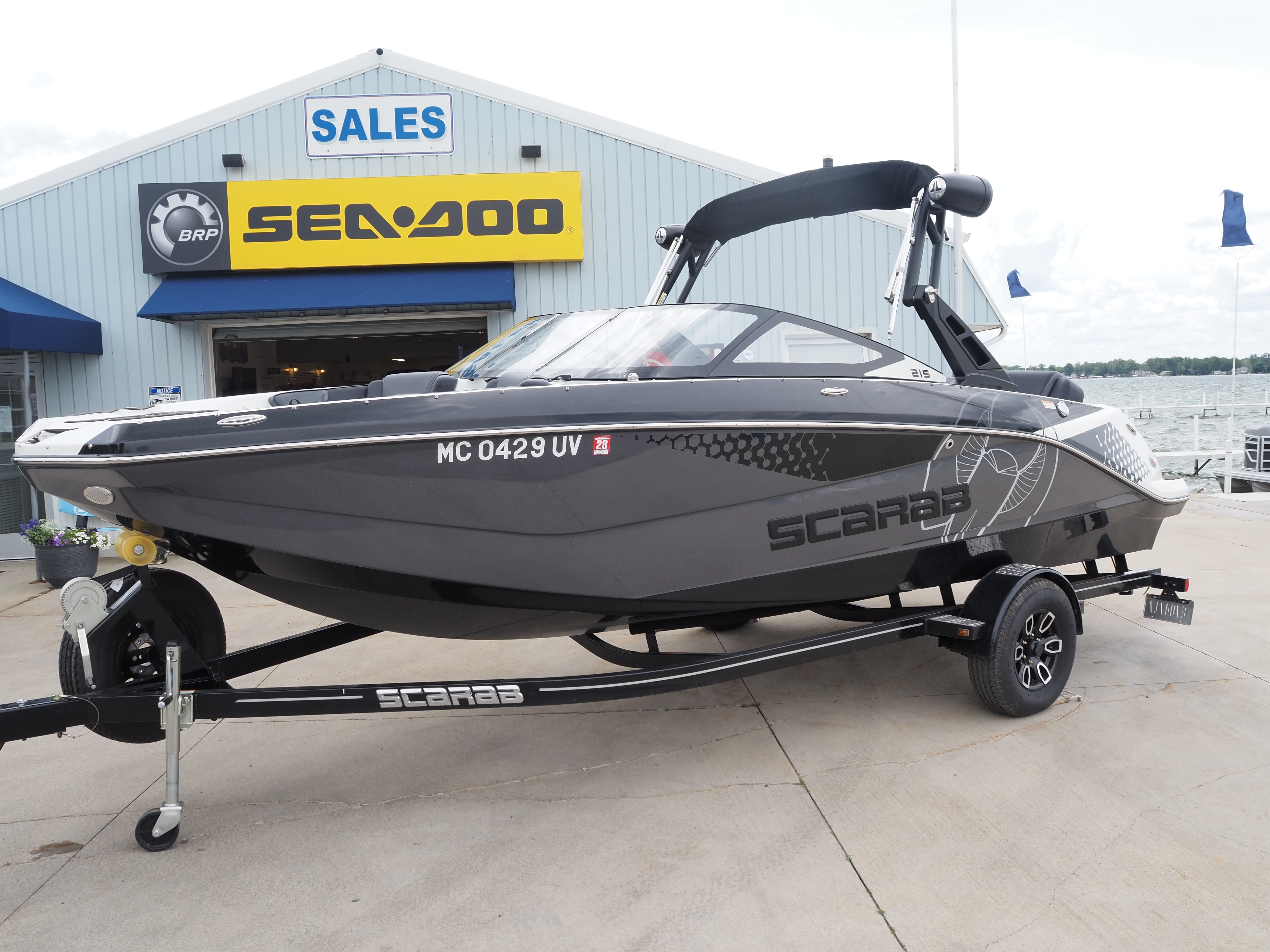 2022 Scarab 215 Single Outboard Engine boat