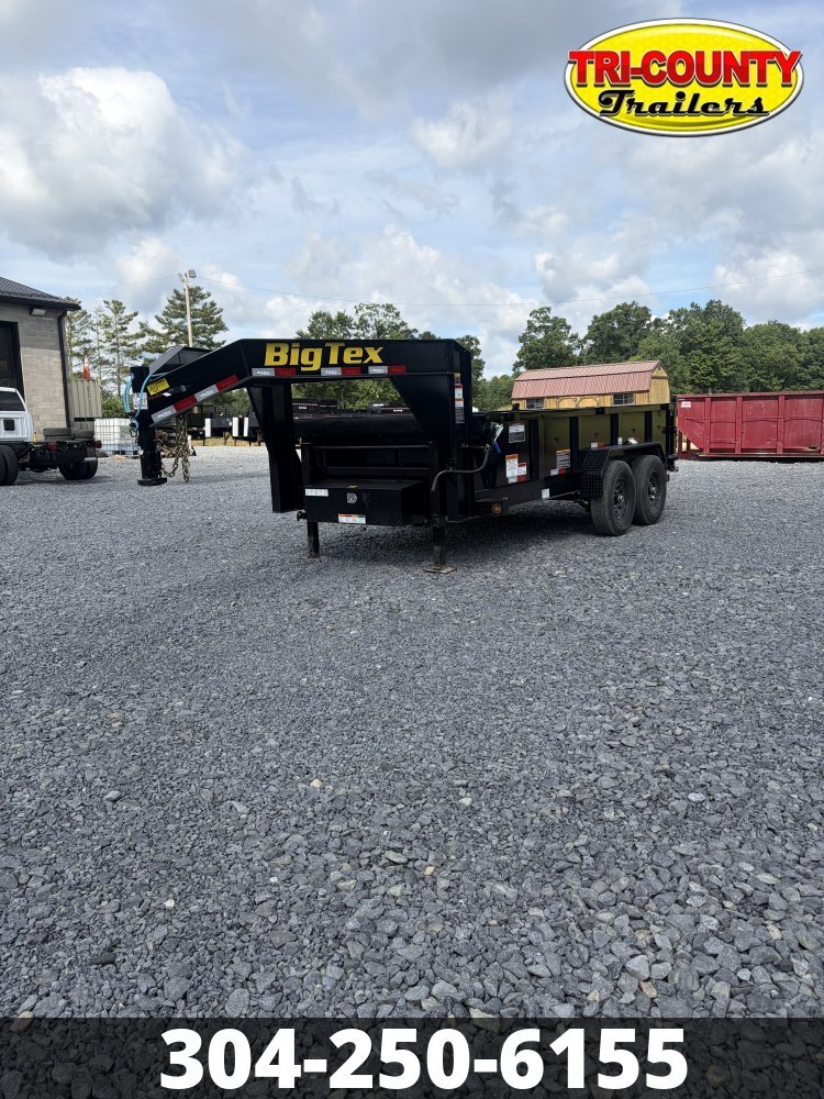 2026 Big Tex 14GX 83X14 15.9K GOOSENECK DUMP TRAILER in Beaver, WV