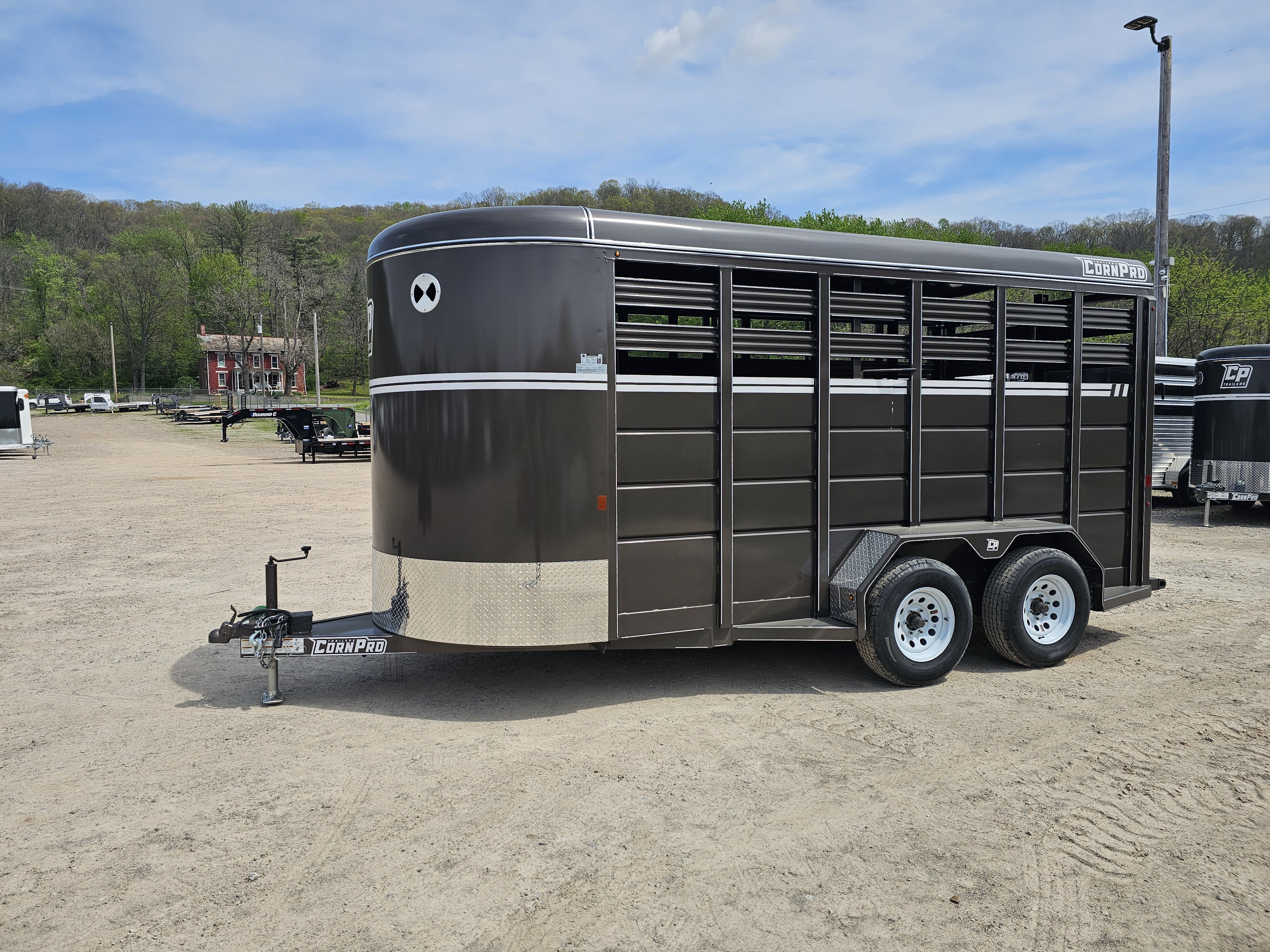 2026 CORNPRO 16' Steel Livestock Trailer in Athens, OH