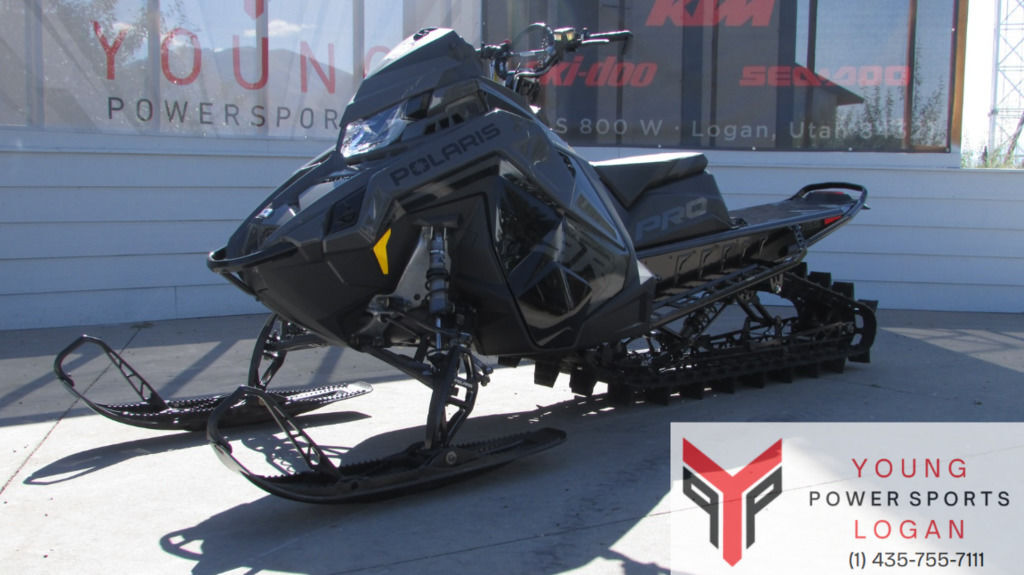2025 Polaris® 9R PRO RMK 155 Shadow Gray / Gloss Black in logan UT