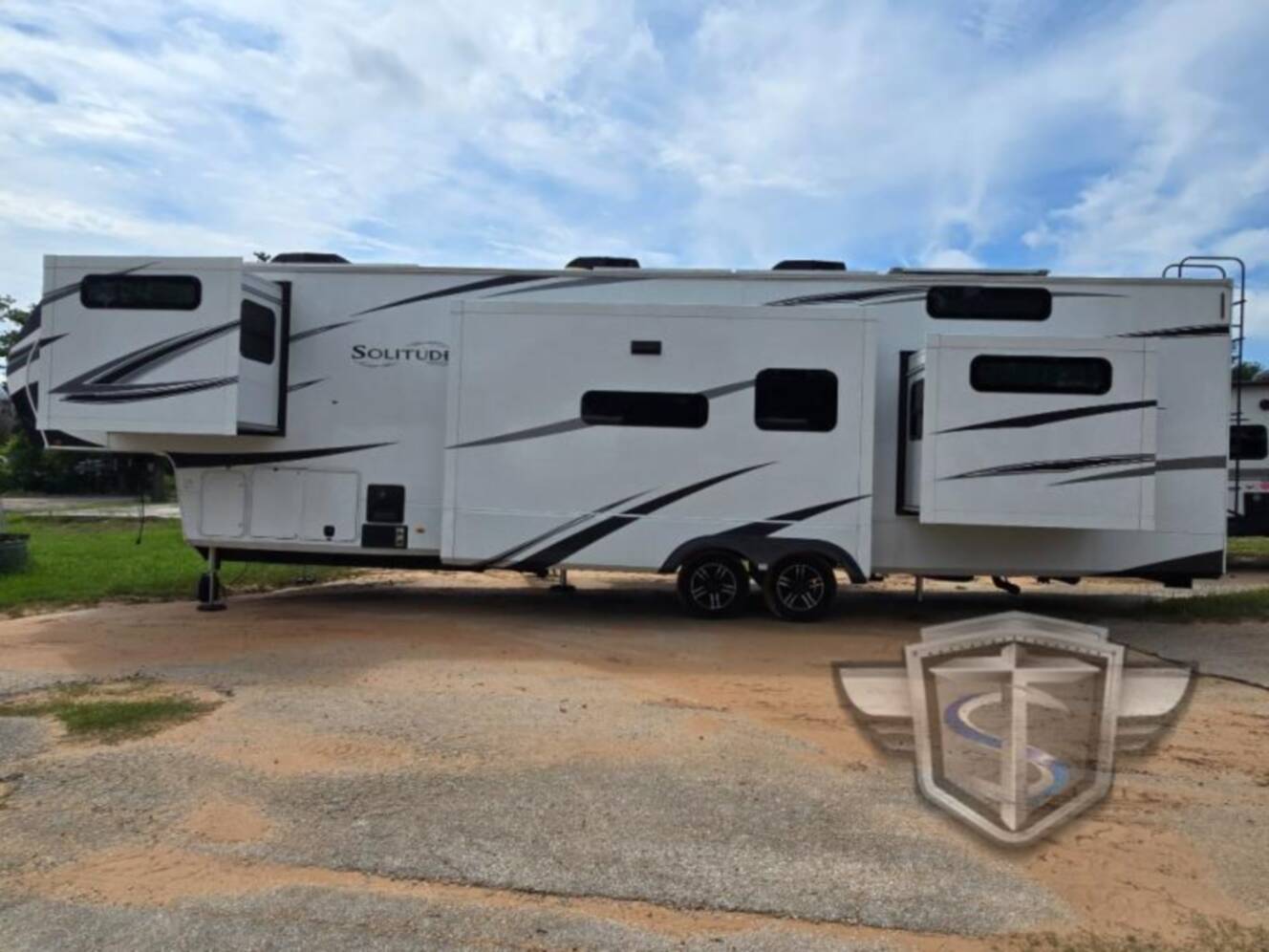A photo of this 2024 Grand Design Solitude 391DL