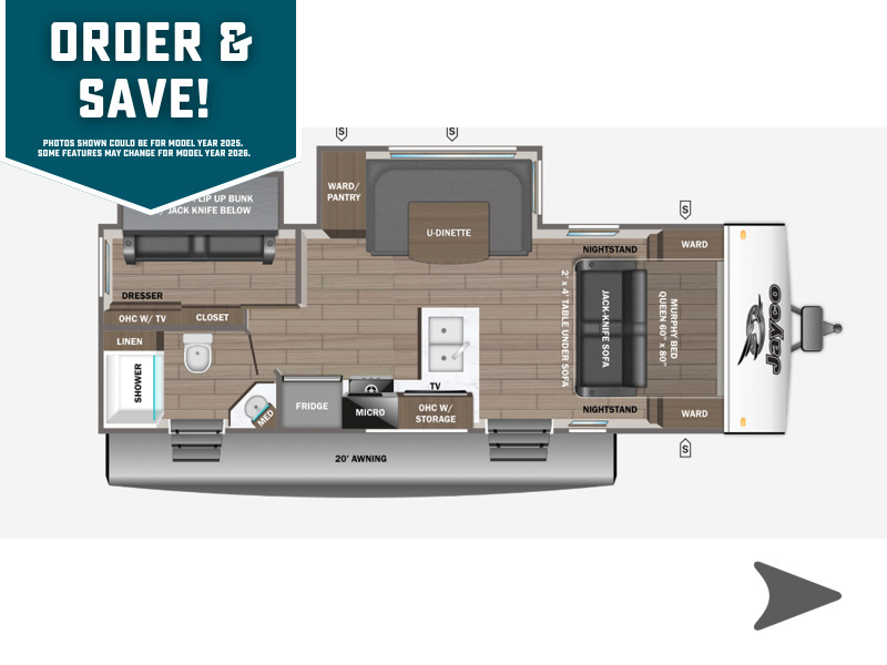 2026 Jayco Jay Feather 23MBD in piedmont SD