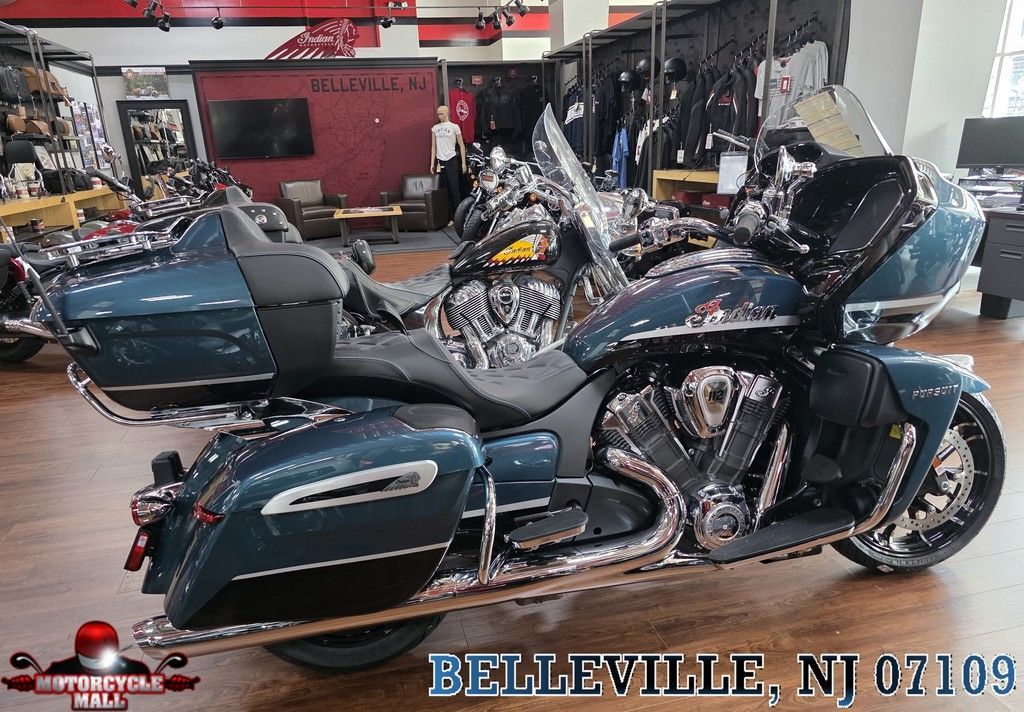 2026 Indian Motorcycle® Pursuit® Limited 112 w/PowerBand Audio Cascade Green w LIMITED in Belleville, NJ