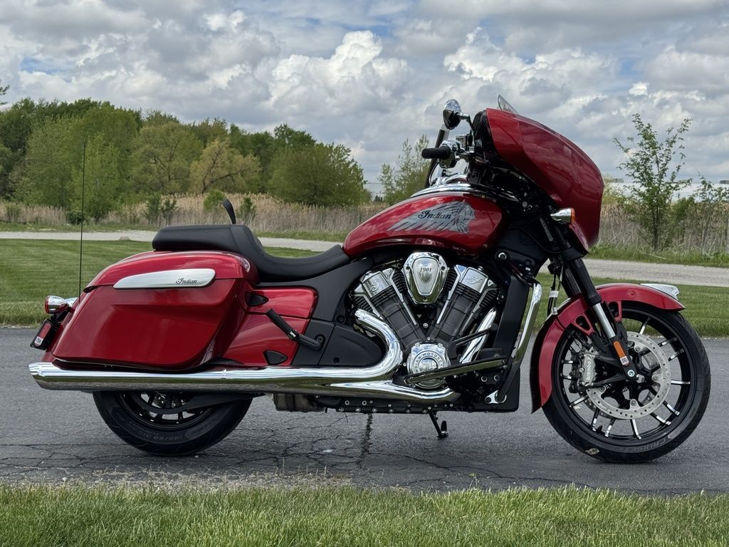 2025 Indian Motorcycle® Chieftain® PowerPlus Limited Sunset Red Metallic LIMITED in Monee, IL