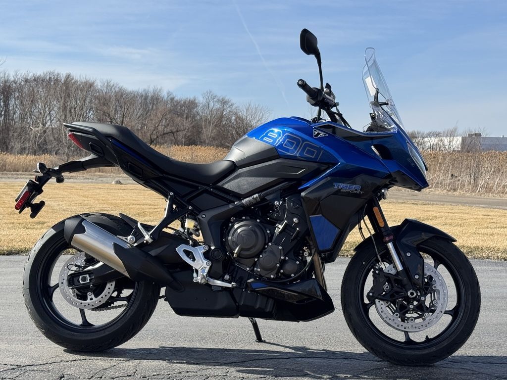 2026 Triumph Tiger Sport 800 Caspian Blue/Sapphire Black SPORT in Monee, IL