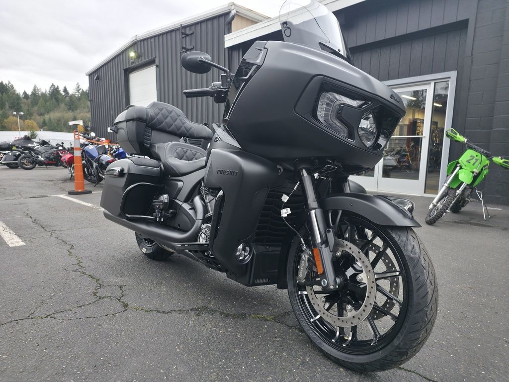 2026 Indian Motorcycle® Pursuit® Dark Horse® 112 w/ PowerBand Audio Black Smo DARK HORSE in Bremerton, WA