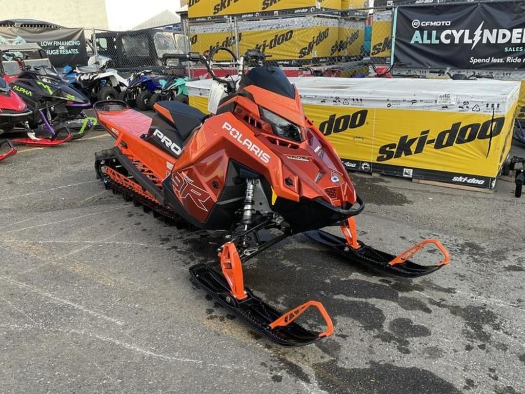2024 Polaris® Patriot 9R Pro RMK Slash 165 Premium Matte Orange Metal in enumclaw WA