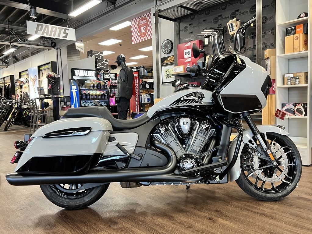 2026 Indian Motorcycle® Challenger® Dark Horse® 112 Chalk with Black Metallic DARK HORSE in Bremerton, WA