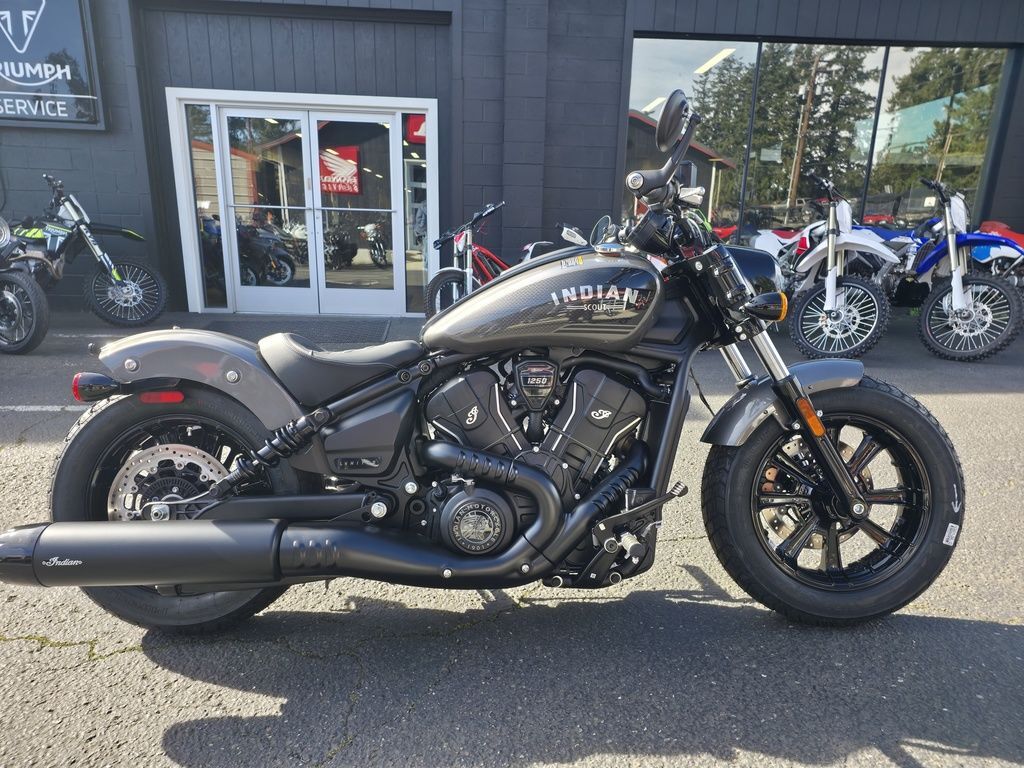 2026 Indian Motorcycle® Scout® Bobber Limited +Tech Heavy Metal Smoke BASE in Bremerton, WA