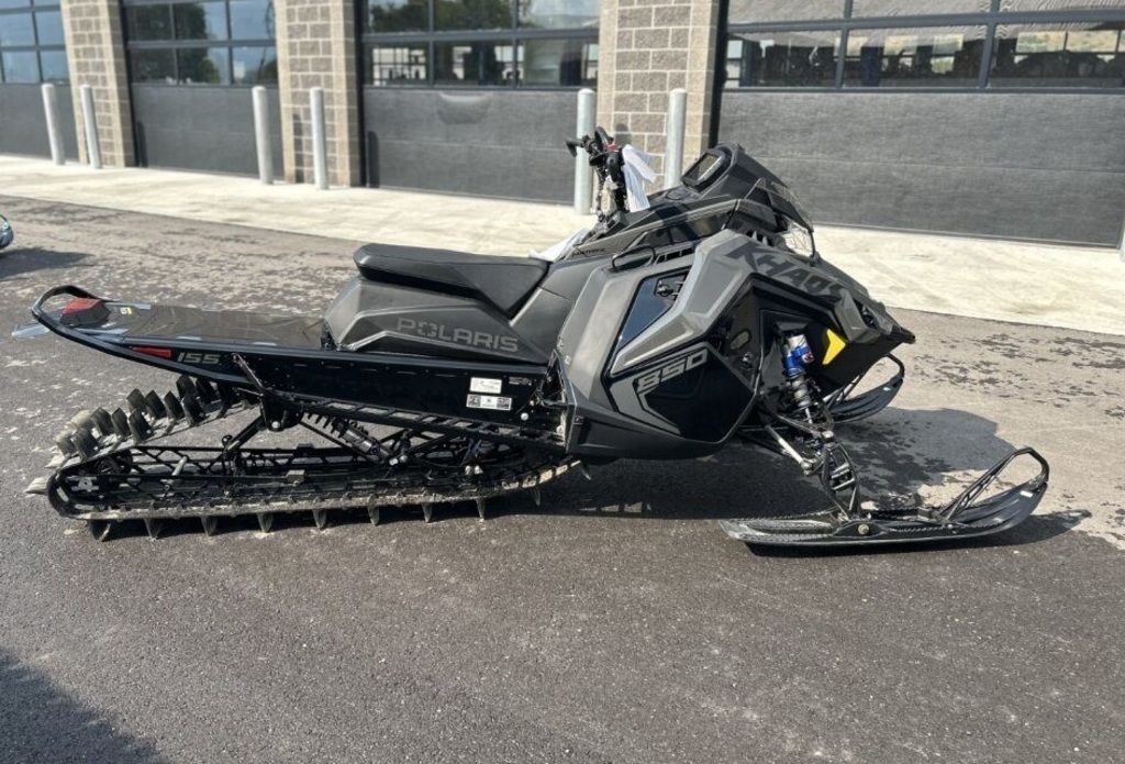 2025 Polaris® 850 RMK KHAOS 155 Shadow Gray / Gloss Black 850 155 in enumclaw WA