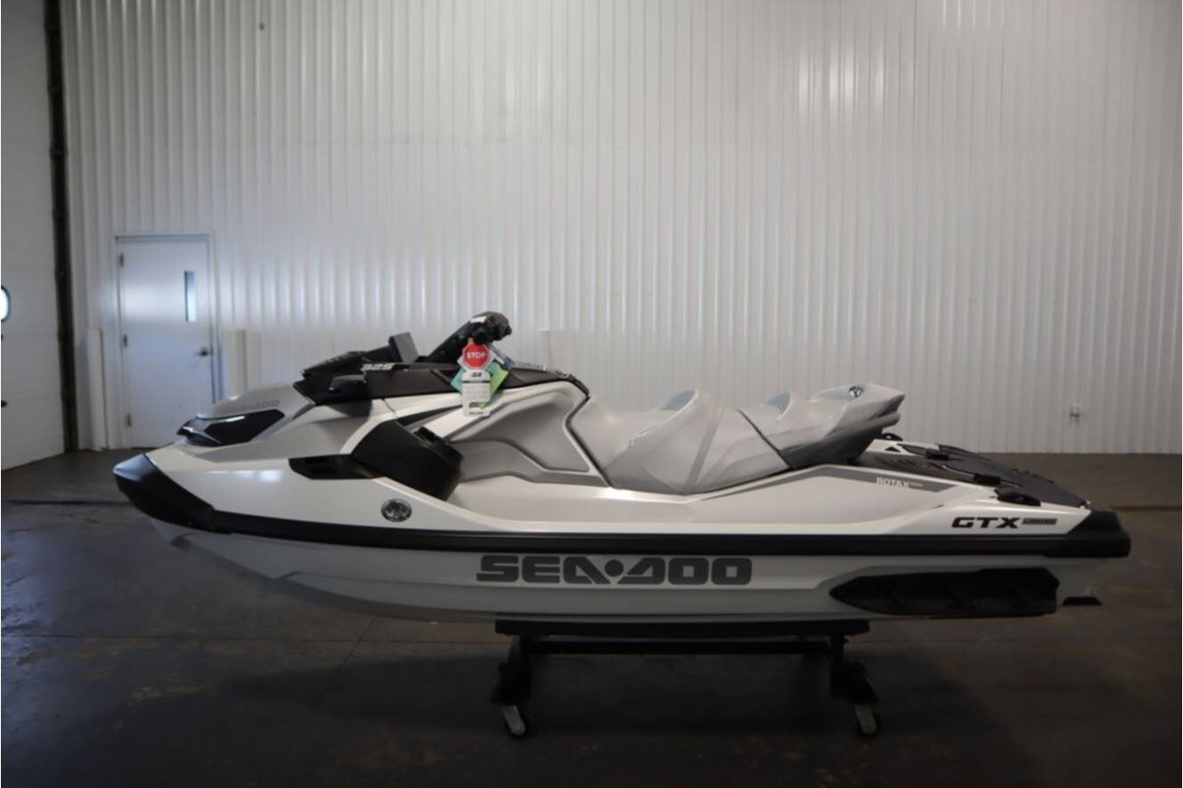 A photo of this 2026 Sea-Doo GTX Limited 325 White Pearl Premium