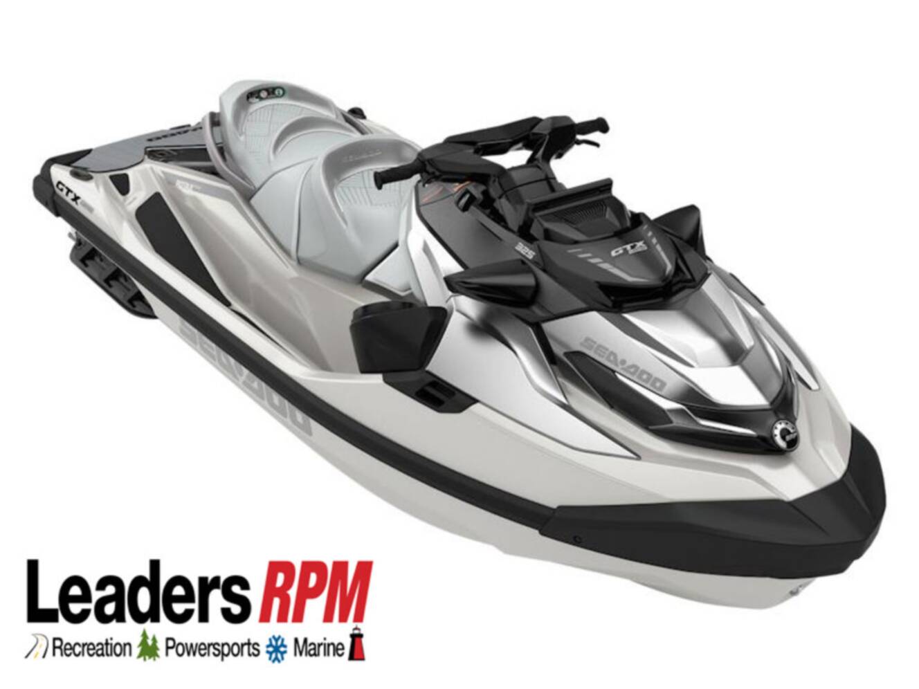A photo of this 2026 Sea-Doo GTX Limited 325 White Pearl Premium