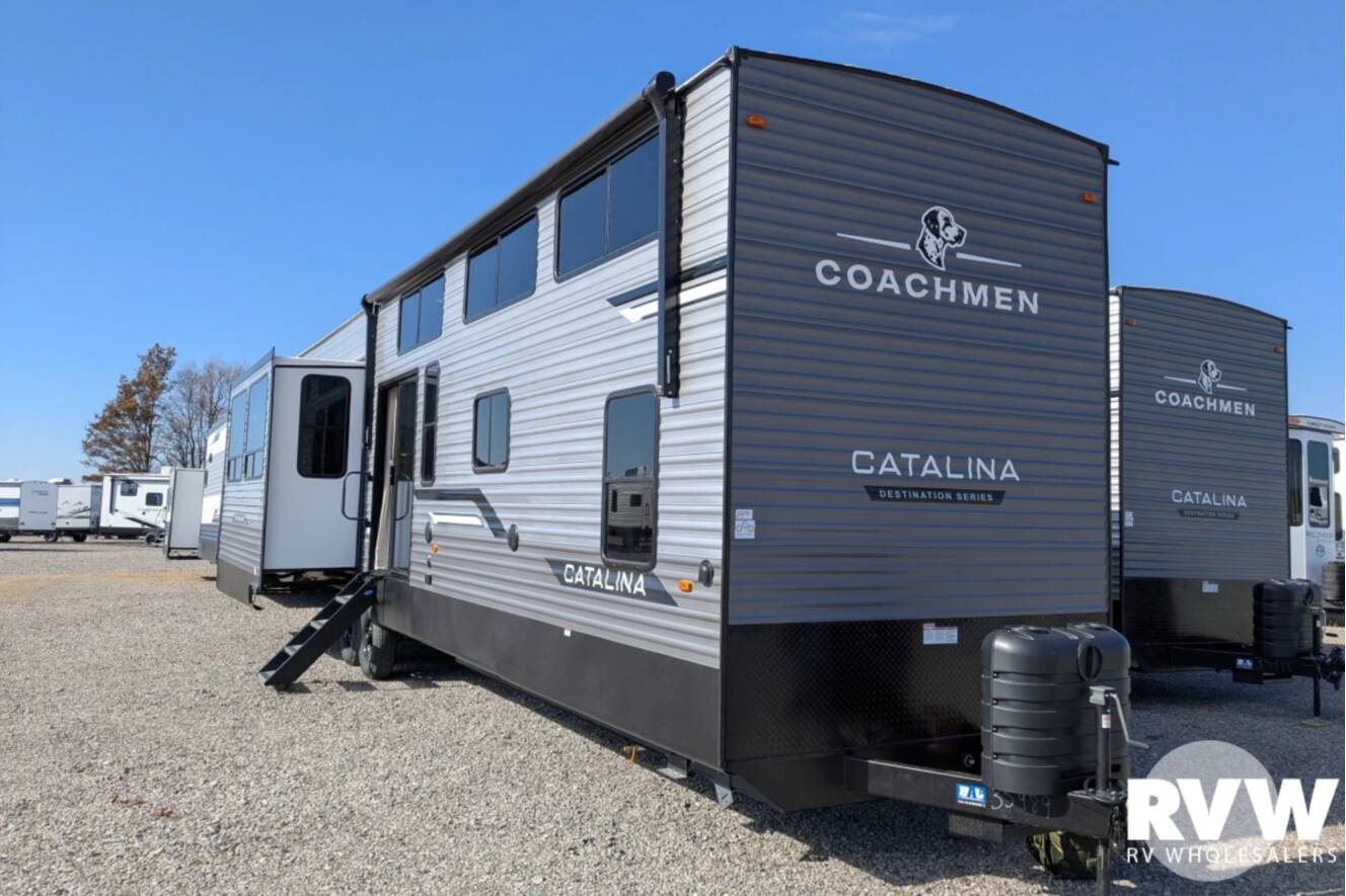 A photo of this 2027 Coachmen Catalina Destination 44CONDO