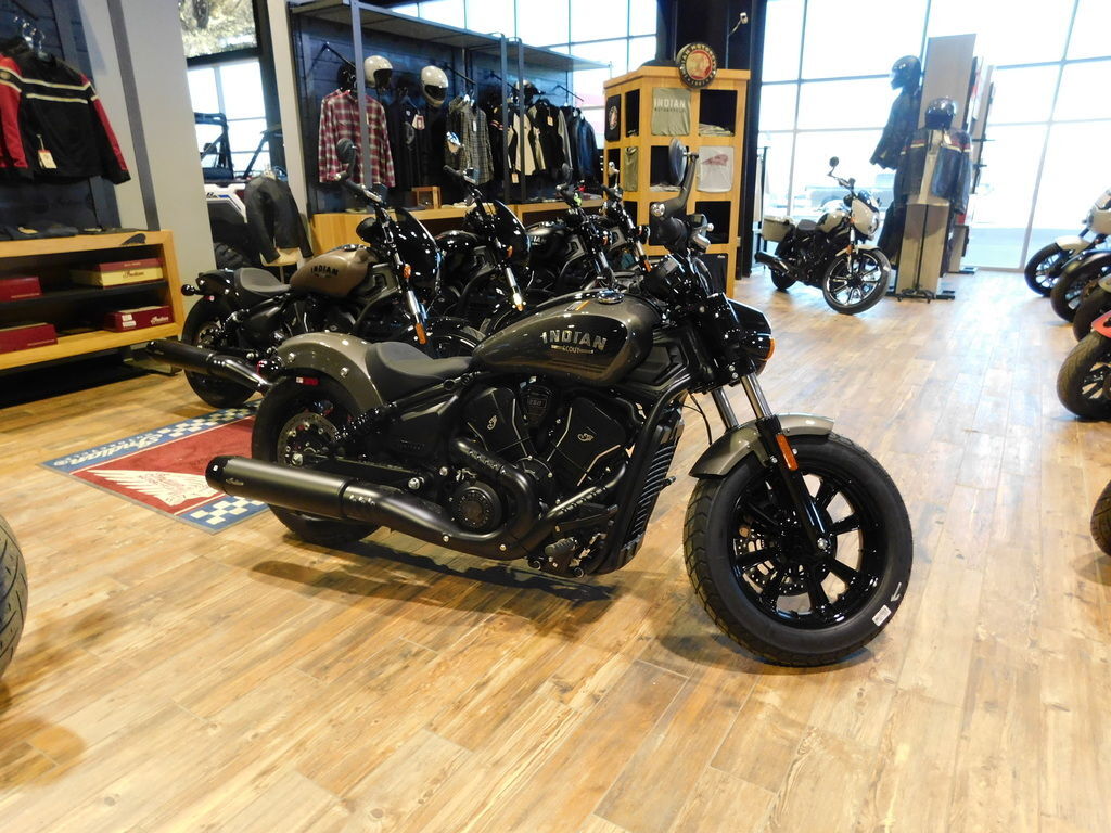 2026 Indian Motorcycle® Scout® Bobber Limited +Tech Heavy Metal Smoke BASE in Kalamazoo, MI