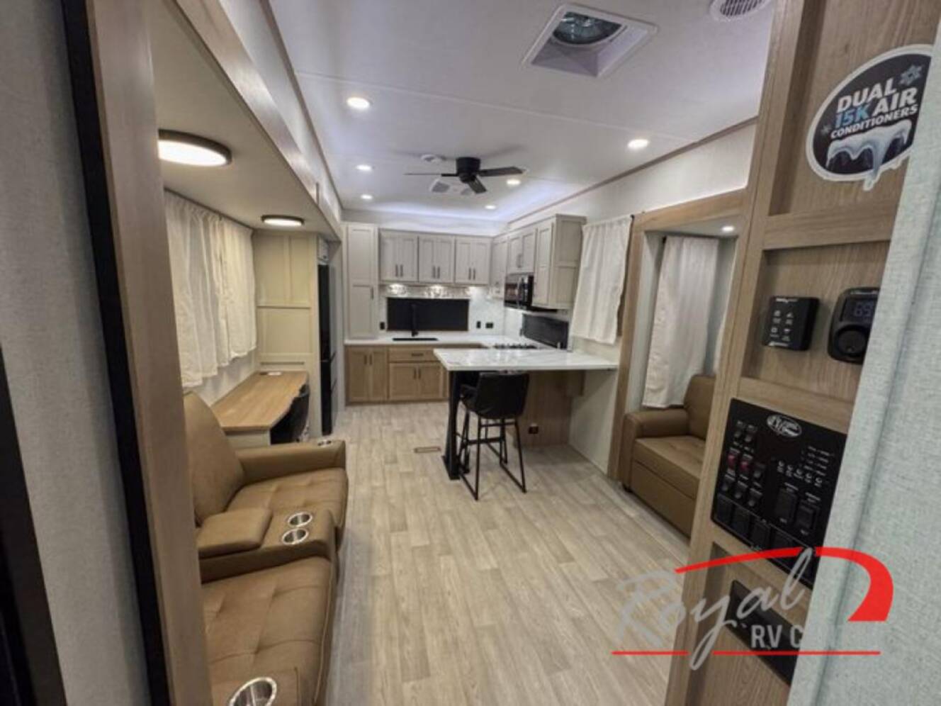 A photo of this 2027 Forest River Rv Sierra Destination Trailers 396RKLR