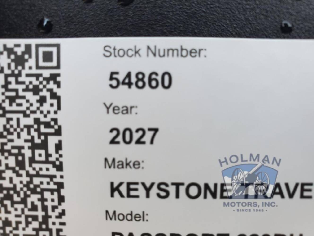A photo of this 2027 Keystone Rv Passport 229BH
