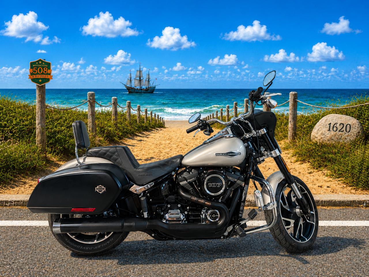 2018 Harley-Davidson Sport Glide FLSB in Plymouth, MA