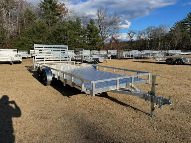2027 SPORT HAVEN 7X20 Aluminum 7K Deluxe All Terrain Utility Traile in Loudon, NH